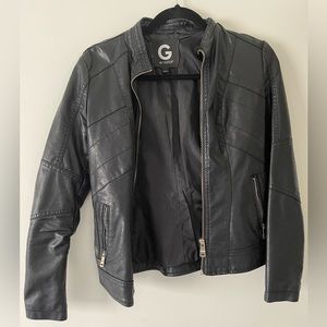 G by Guess women’s leather jacket